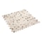 Andova Tiles SAMPLE Dexo 1 x 1 Glass Penny Round Mosaic Wall  Floor Tile SAM-ANDDEX330 - alternate 2